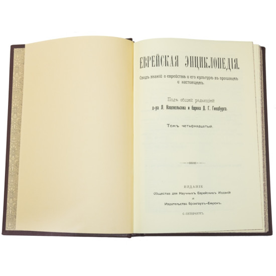 Подарункове видання "Єврейська енциклопедія" в 12 томах