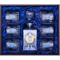 Подарунковий набір для віскі "Державний герб". 