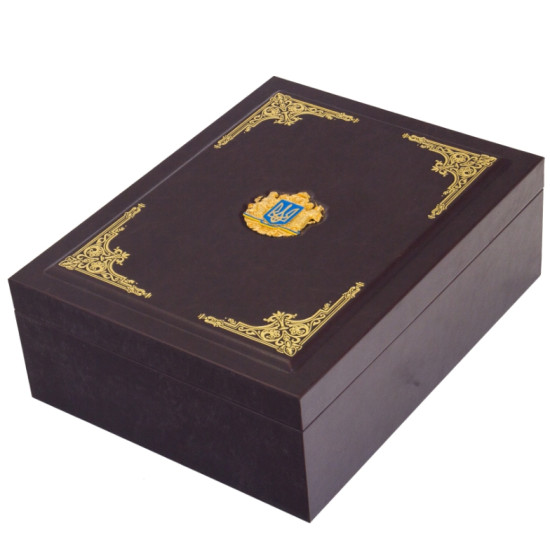 Подарунковий набір для віскі "Національний герб"