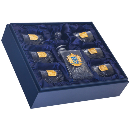 Подарунковий набір для віскі "Доброго вечора, ми з України". 