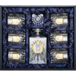 Подарунковий набір для віскі "Доброго вечора, ми з України". 