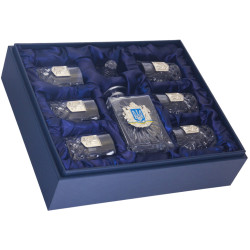 Подарунковий набір для віскі "Звитяжний тризуб". 