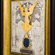 Ікона "Ангел Хранитель" з емалевими табличками