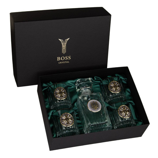 Набір "ГУР ЗСУ" на 5 предметів BOSS CRYSTAL