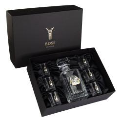 Набір горілчаний "LEADER" з чарками 7 предметів