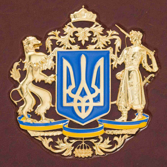 Подарунковий набір келихів для віскі з гербом Одеси та Тризубом