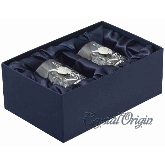 Подарунковий набір келихів для віскі Crystal Origin "Козак - вільний воїн"