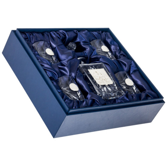 Подарунковий набір келихів для віскі з польським гербом