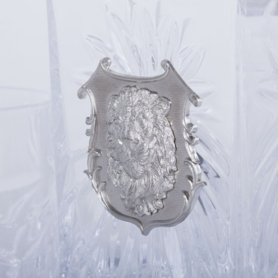 Подарунковий набір для віскі "Срібний лев". 