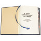 Подарункове видання "Історія Української держави" з позолоченим металевим тризубом з інкрустацією та емалями