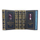 Подарункове видання "Хрещений батько" Маріо Пьюзо, оздоблене картинами на металі, у 5 томах