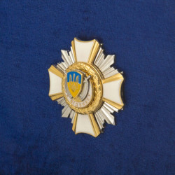 Сувенір "Пістолет Стечкіна та нагороди МВС України"