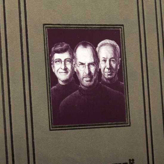 Подарункове видання "Стратегії геніїв" з декором картиною на металі