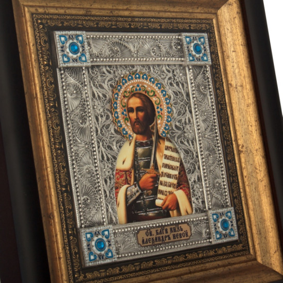 Ікона "Святий благовірний князь Олександр Невський"