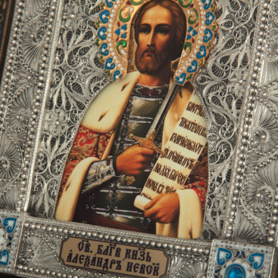 Ікона "Святий благовірний князь Олександр Невський"