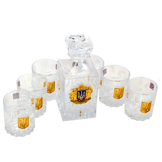 Подарунковий набір для віскі "Славетний тризуб". 