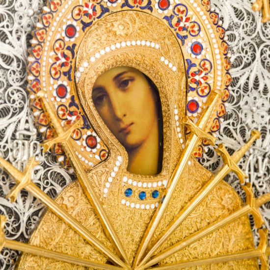 Ікона "Богородиця Семистрільна"