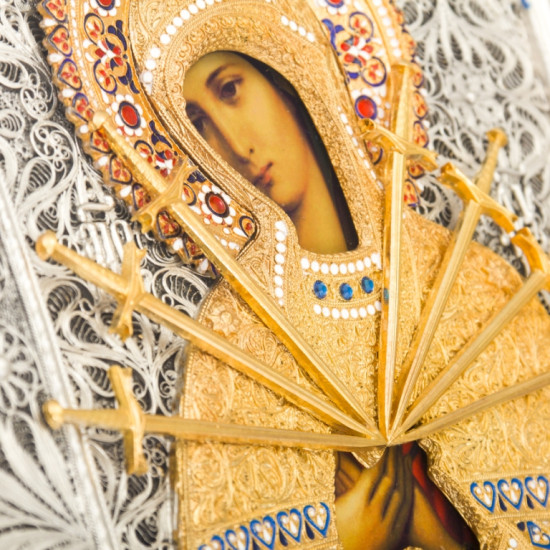 Ікона "Богородиця Семистрільна"