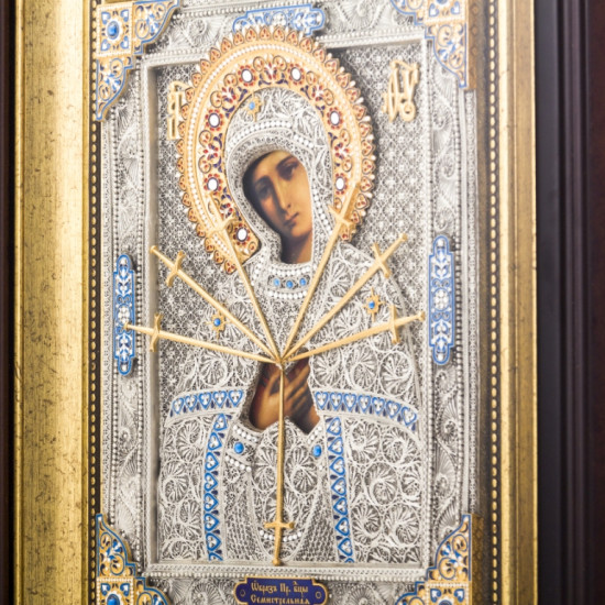 Ікона "Богородиця Семистрільна"