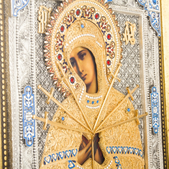 Ікона "Богородиця Семистрільна"