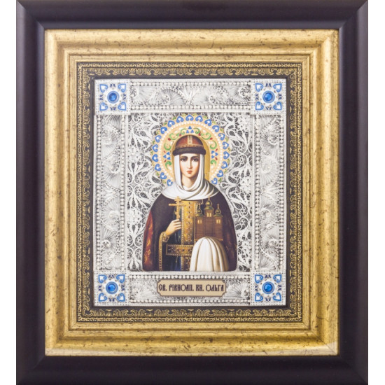Ікона "Свята Рівноапостольна княгиня Ольга"