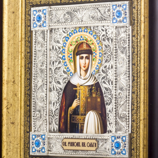 Ікона "Свята Рівноапостольна княгиня Ольга"