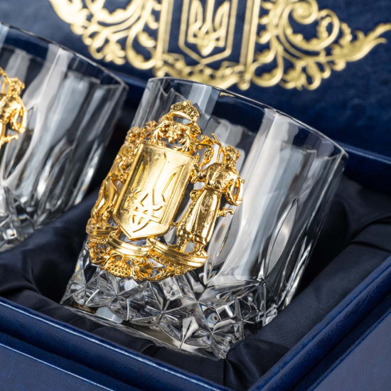Подарунковий набір для віскі "Великий Герб". 
