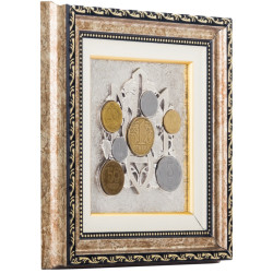 Подарунок "Тризуб із монетами"