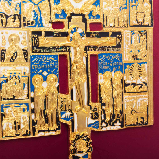 Хрест "Розп'яття Христове з іконами"