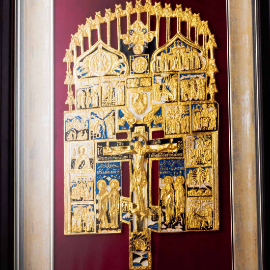 Хрест "Розп'яття Христове з іконами"