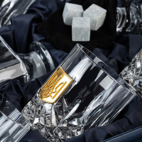 Подарунковий набір для віскі "ЗСУ". 