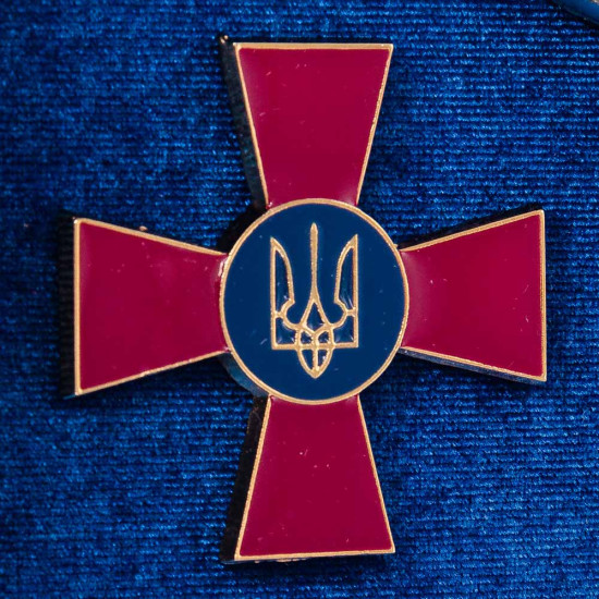 Сувенір "Пістолет Форт з емблемою "Збройні сили України"