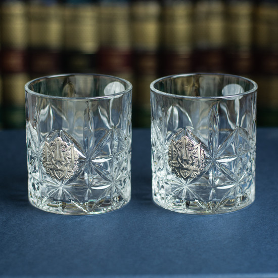 Подарунковий набір для віскі "Сріблястий тризуб". 