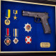 Сувенір "Пістолет Форт з нагородами"