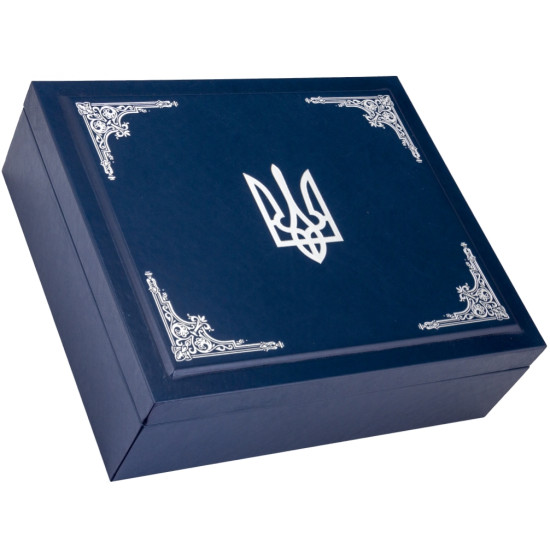 Подарунковий набір для віскі "Срібний тризуб". 