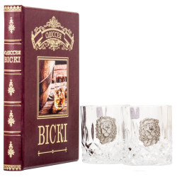 Подарунковий набір келихів "Одіссея Віскі" з ювелірним декором