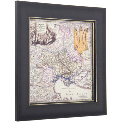 Подарунок карта "Україна"