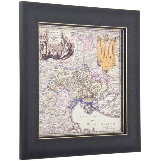 Подарунок карта "Україна"