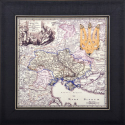 Подарунок карта "Україна"