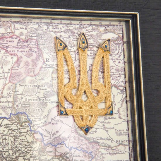 Подарунок карта "Україна"