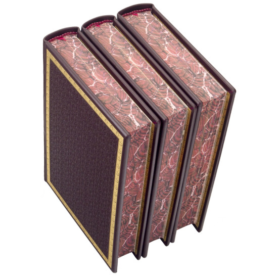  Подарункове видання "Історія Запорізьких козаків"  Д. Яворницького в 3 томах в футлярі з ювелірним декором.  Репринт 1900 р. 