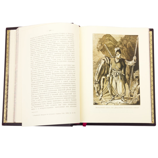  Подарункове видання "Історія Запорізьких козаків"  Д. Яворницького в 3 томах в футлярі з ювелірним декором.  Репринт 1900 р. 