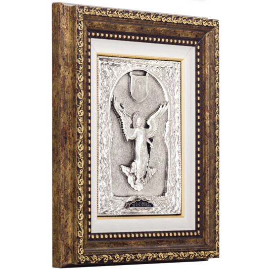 Ікона "Ангел Хранитель" (сріблення)