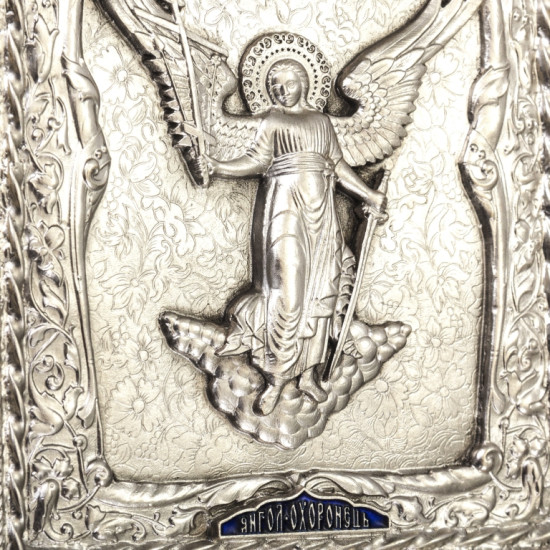 Ікона "Ангел Хранитель" (сріблення)