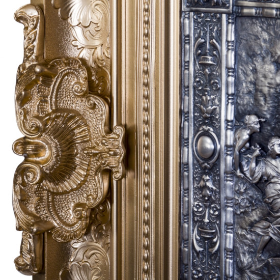 Панно "Артеміда" ( мідь, сріблення)