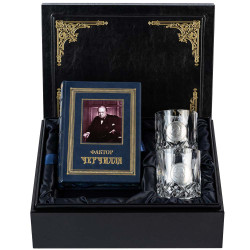 Подарунковий набір келихів для віскі "Черчілль"