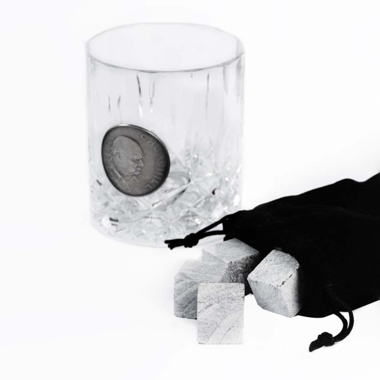 Подарунковий набір келихів для віскі "Черчілль"