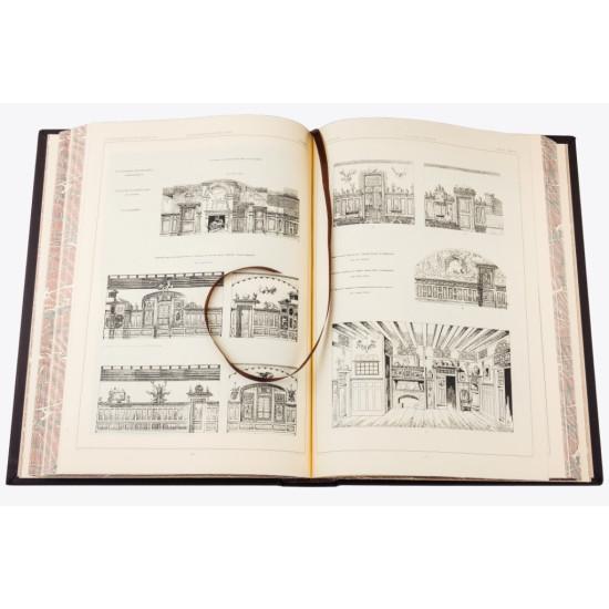 Репринтне видання "Архітектурна енциклопедія" 1902-1908 років 7 томів у 8-ми палітурках 