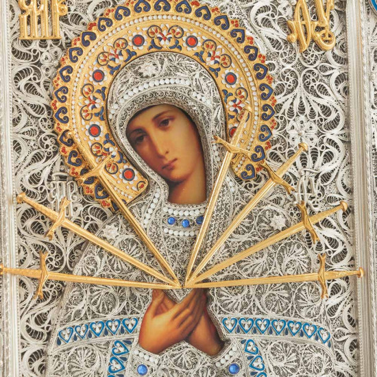 Ікона Божої матері « Семістрельна »