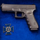 Сувенір "Пістолет Glock та емблема СБУ"